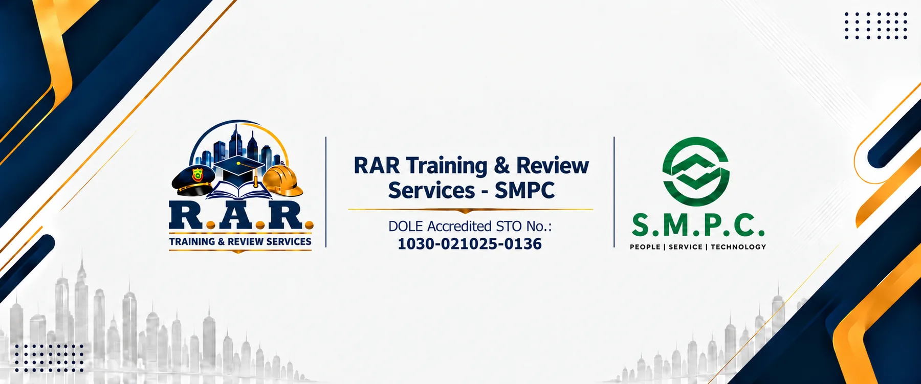 RAR Training & Review Services - SMPC ยท DOLE Accredited STO No. 1030-021025-0136