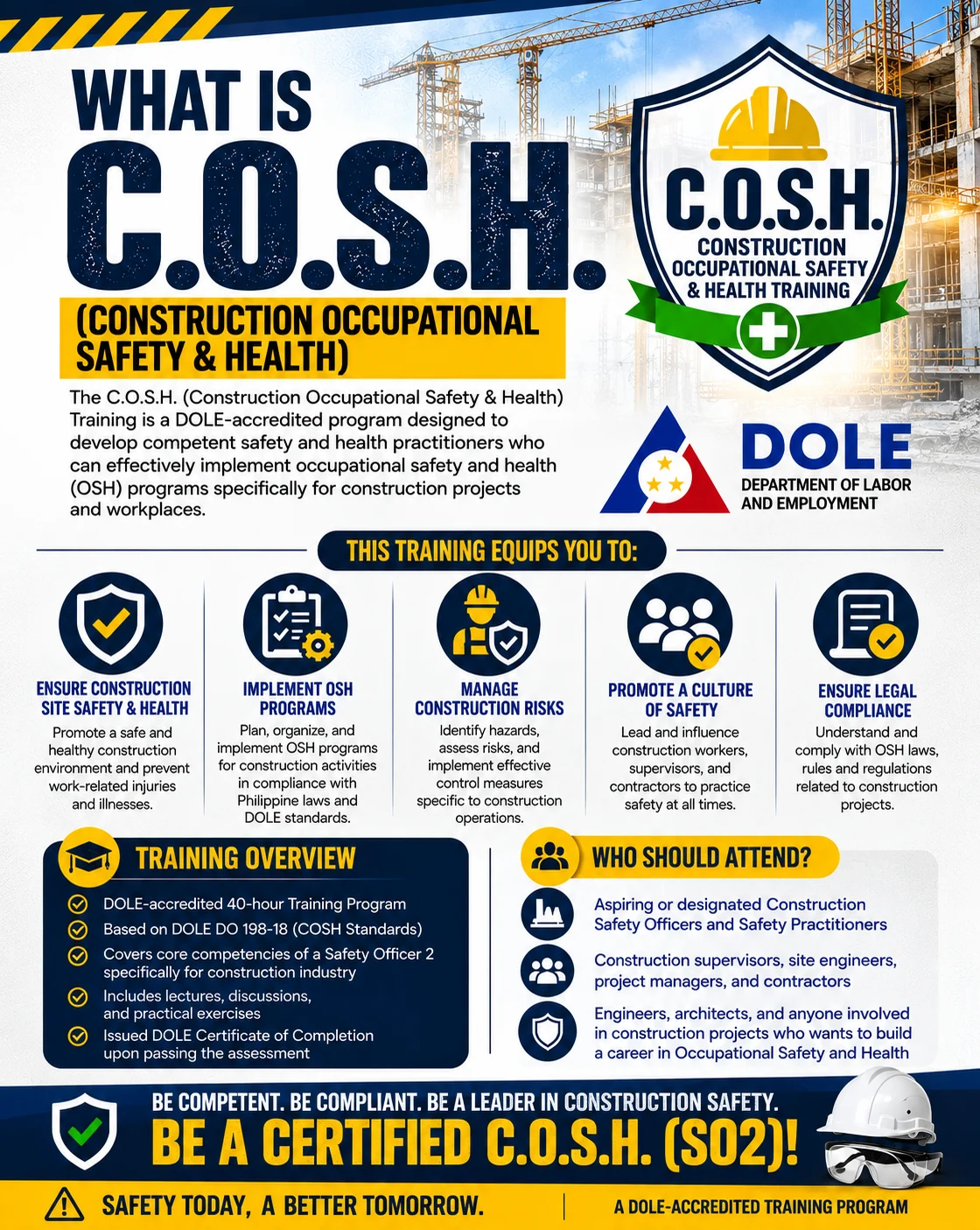 About Construction Occupational Safety and Health
